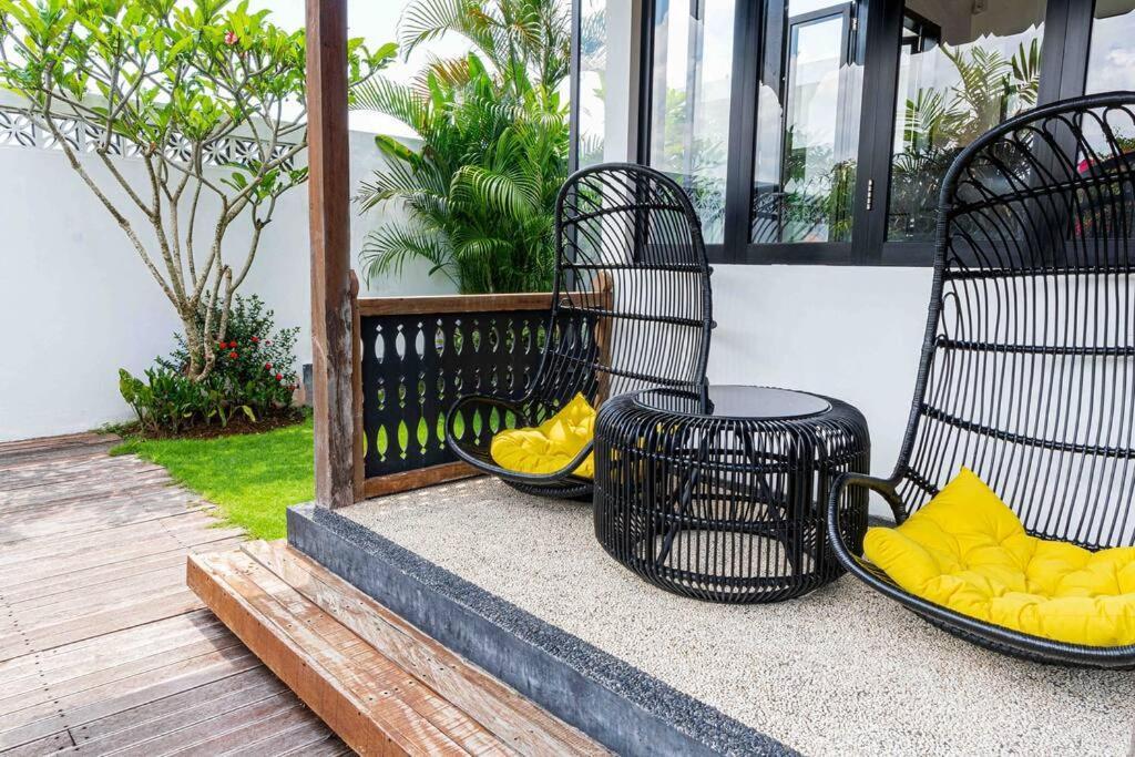 Berawa Canggu Stylish Joglo 3 Bedrooms Private Villa With Private Pool Kültér fotó